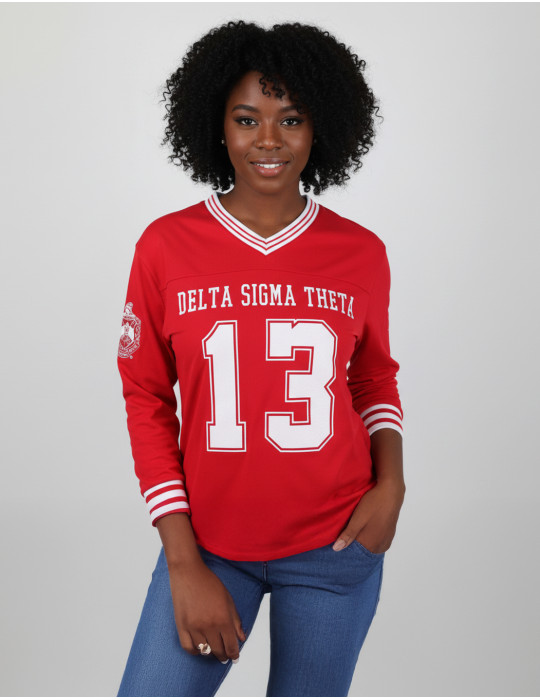 DST LONG SLEEVE JERSEY_RED