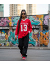 DST LONG SLEEVE JERSEY_RED