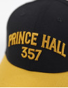 PRINCE HALL LETTER BALL CAP