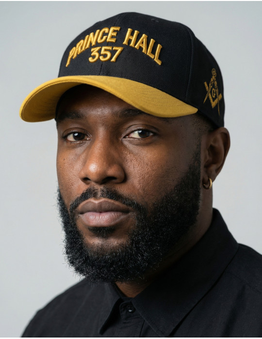 PRINCE HALL LETTER BALL CAP