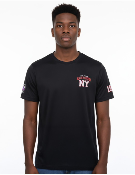 NEW YORK BLACK YANKEES DRY FIT TEE