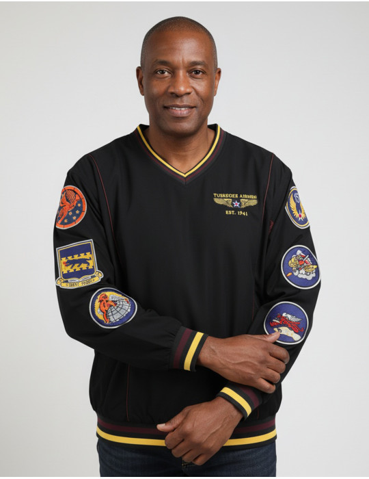 TUSKEGEE AIRMEN PULLOVER WINDBREAKER