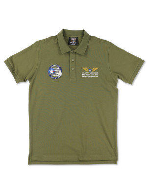 TUSKEGEE AIRMEN POLO SHIRT_GREEN