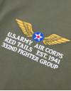 TUSKEGEE AIRMEN POLO SHIRT_GREEN