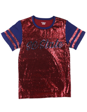 SOUTH CAROLINA STATE SCRIPT SEQUIN TEE