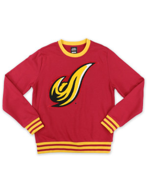 DISTRICT OF COLUMBIA STRIPED RIBBING SWEATSHIRT