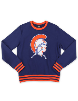 VIRGINIA STATE STRIPED RIBBING SWEATSHIRT