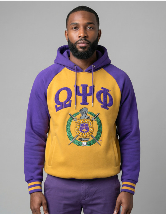 OPP TWO-TONE PULLOVER HOODIE