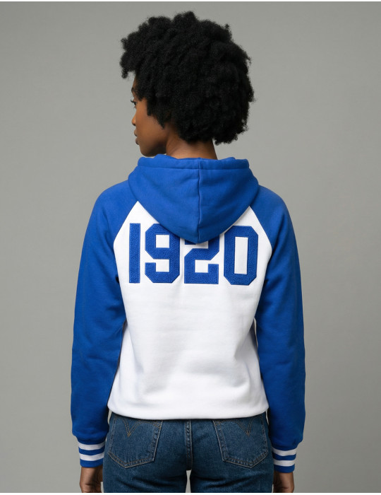 ZPB TWO-TONE PULLOVER HOODIE