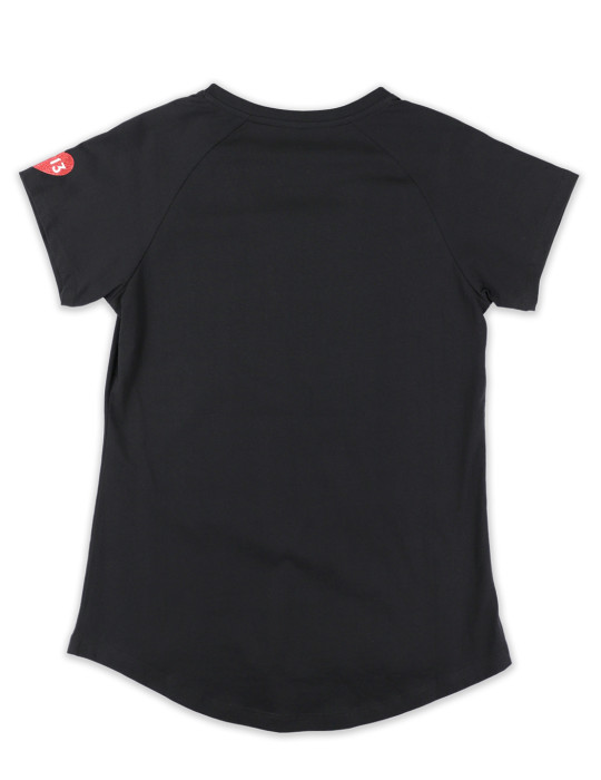 DST V-NECK TEE_BLACK