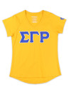 SGR V-NECK TEE_GOLD