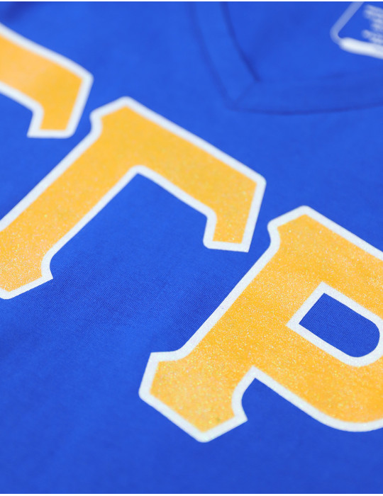 SGR V-NECK TEE_BLUE