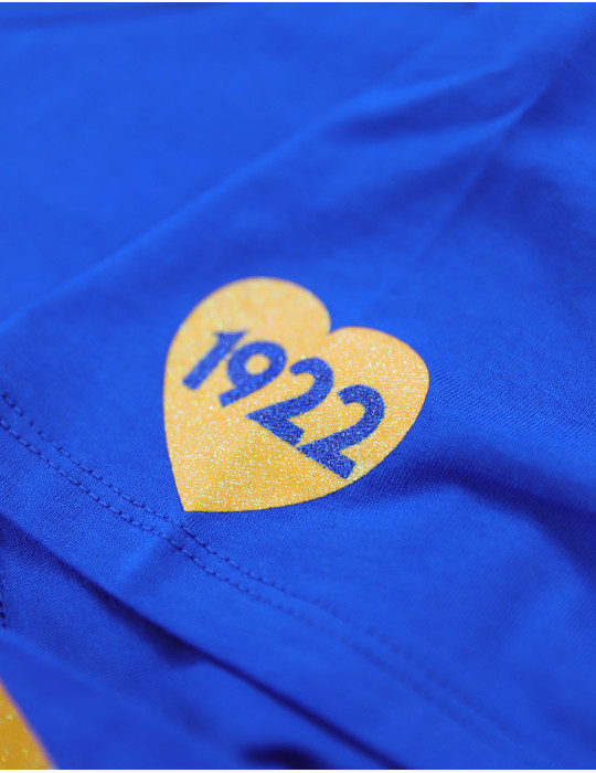 SGR V-NECK TEE_BLUE