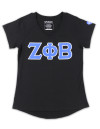 ZPB V-NECK TEE_BLACK