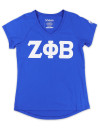 ZPB V-NECK TEE_BLUE