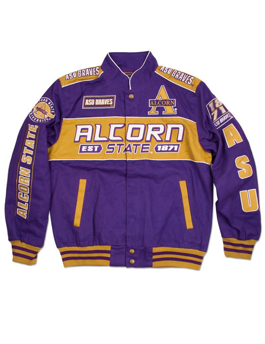 ALCORN STATE RACING JACKET