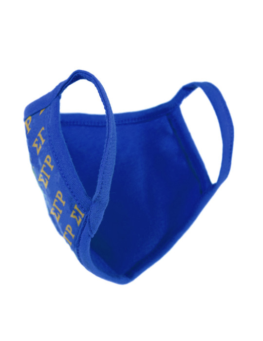 SGR PRINTED FACE MASK w/ FILTER POCKET